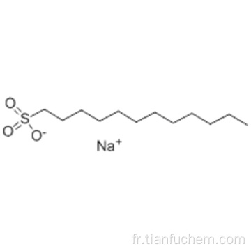 Acide 1-dodécanesulfonique, sel de sodium CAS 2386-53-0